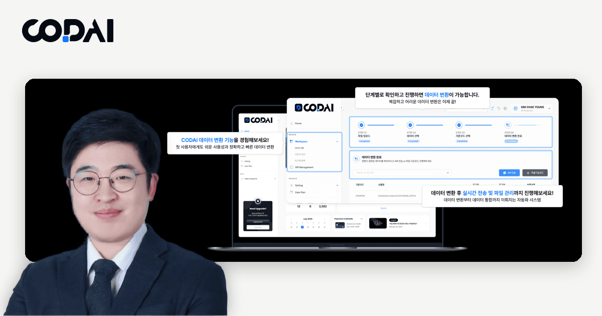 코다이(CoDAi), 쇼핑몰 주문을 이카운트 ERP로 자동 연결