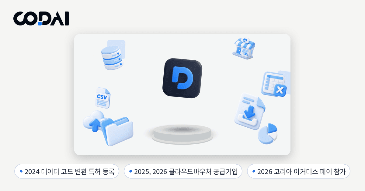 데이터 통합 솔루션 코다이, 이커머스 페어와 특허로 보폭 넓혀